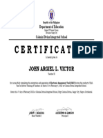 Certification ESAT