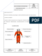 56.Ficha técnica de los EPP