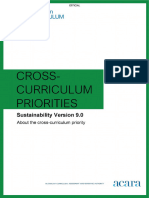 Cross Curriculum Priorities Sustainability About The Cross Curriculum Priority v9