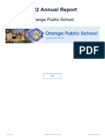 2022 Orange Public School Annual Report