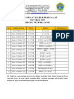 Jadwal Sholat Berjama'ah 2