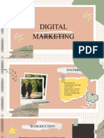 Brown Playful Scrapbook Digital Marketing Presentation