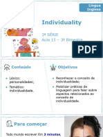 Individuality 3bim 3serie