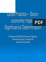 8 David Lawrence Socio Economic Impact Significance Determination