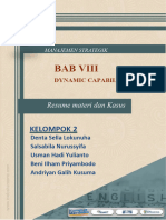 Resume - BAB 8 Dynamic Capability - Kelompok - 2 (E2M) - TM 6