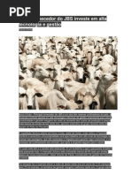 Maior fornecedor do JBS investe em alta tecnologia e gestão