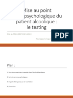 CIU5 L - Fabry Neuropsychologique Patient Alcoolique 1