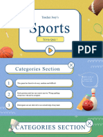 Sport Trivia Quiz Slide Presentation