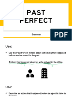 Past Perfect