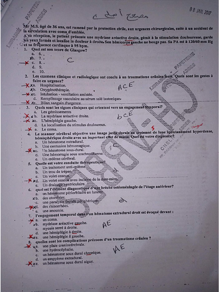 Examen Jan 2016 | PDF