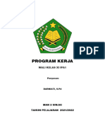 Program Kerja Wali Kelas Xi Ipa