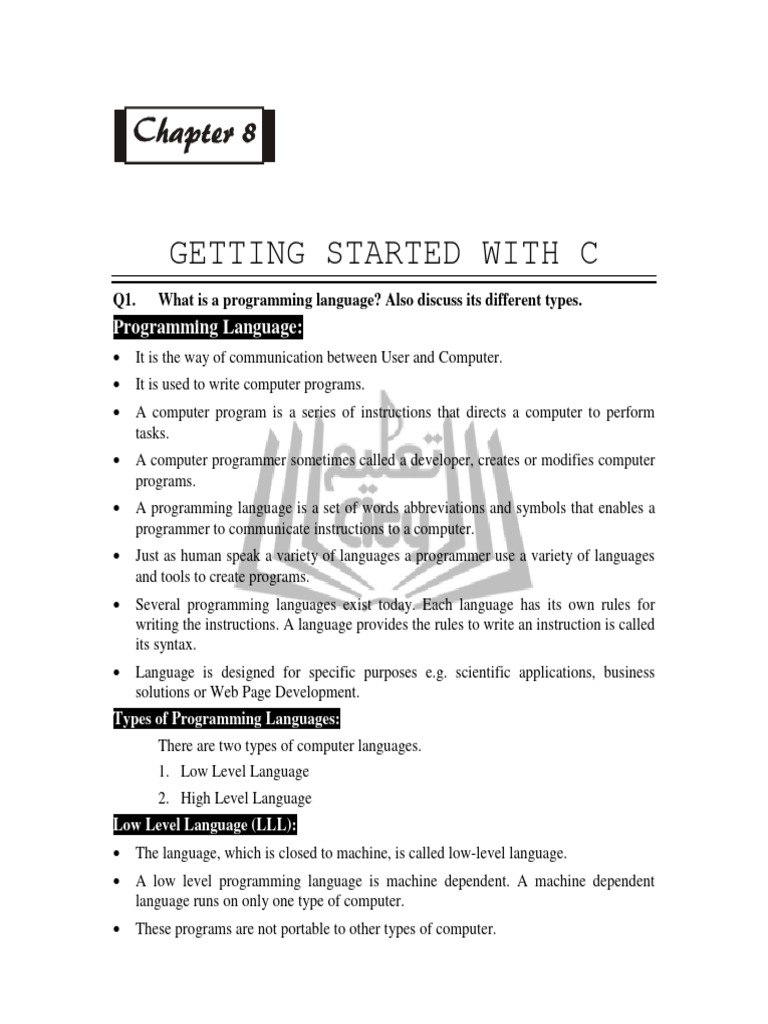 Computer 12 Notes | PDF | Programming | Computer Program