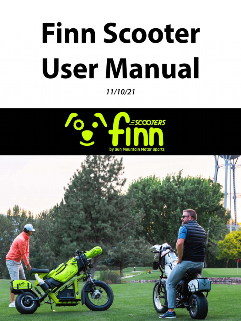 Finn Scooter User Manual PDF