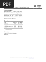 Standard Liquid Epoxy Resin: Technical Data Sheet | PDF | Epoxy | Adhesive