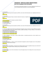 Auditing and Assurance: Specialized Industries - Petroleum Sector Examination Reviewer