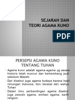 Sejarah Dan Teori Agama Kuno