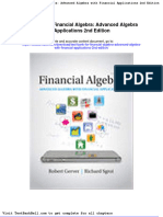 Test Bank For Financial Algebra Advanced Algebra With Financial Applications 2nd Edition Download