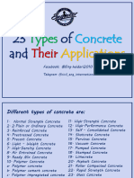 23 Types of Concrete and Their Applications 1