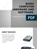 Basic Computer Hardware and Software gr 9
