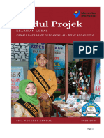 Modul Projek - Modul Projek Kearifan Lokal - Fase E