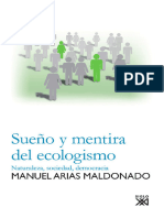 Sueño y Mentira Del Ecologismo - Nodrm