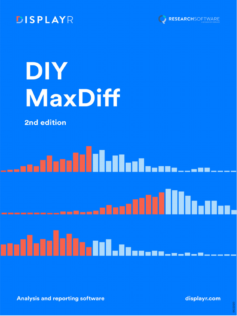 MaxDiff Survey Methodology Guide | PDF | Survey Methodology | Sampling ...