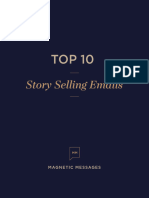 Top 10 Story Selling Emails