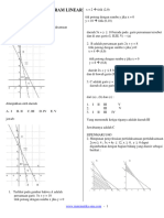 Soal Dan Pembahasan Program Linear