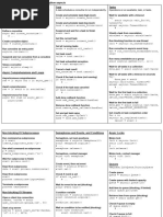 Cheat Sheet For Python Asyncio