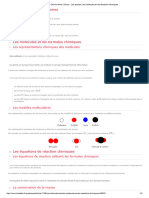 Kartable - Chimie 4ème - Cours - Les Atomes, Les Molécules Et Les Réactions Chimiques