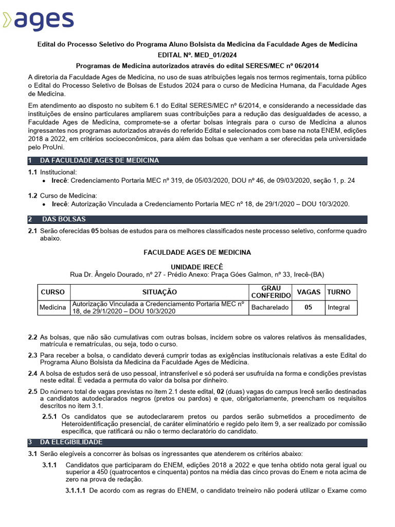 AGES Edital Mais Medicos 2024.1 1 PDF