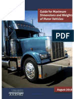 AASHTO - Guide For Maximum Dimensions and Weights of Motor Vehicles - 2016