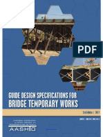 AASHTO - Guide Design Specifications For Bridge Temporary Works - 2017
