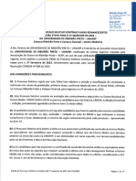 Edital Do Processo Seletivo Continuo - Vagas Remanescentes 2023.2 RP e GUA