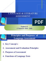 Assessment and Evalualtion