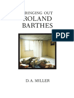 Bringing Out Roland Barthes (David A. Miller)
