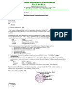 Surat Edaran Pengambilan Raport PTS Ganjil TA 2023-2024