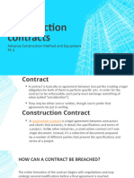 Construction Contracts Group 6