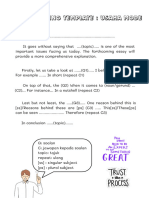 Part 2 Writing Template Usaha Mode