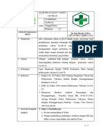 Sop Alur Pelayanan Vaksinasi Covid-19