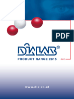 Dialab Product Range 2015