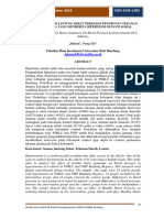 Vol. VI No. 2, Oktober 2018 ISSN 2339-1383: Fakultas Ilmu Kesehatan Universitas Bale Bandung