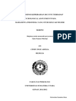 Peran Dimensi Kepribadian: Big Five Terhadap Psychological Adjustment Pada