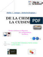 cuisine moleculaire affiche