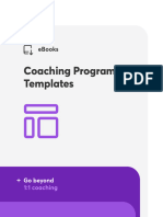 Coaching Program Templates