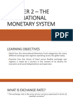 Chapter 2 - The International Monetary System