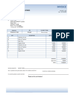 INVOICE