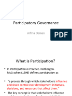 Participatory Governance