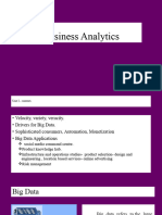 Unit I - Business Analytics