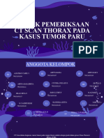 Materi Pemeriksaan CT Scan Thorax Pada Kasus Tumor Paru